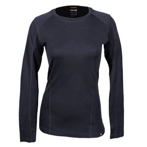 Point6 Women’s Mid Baselayer Crew in Black